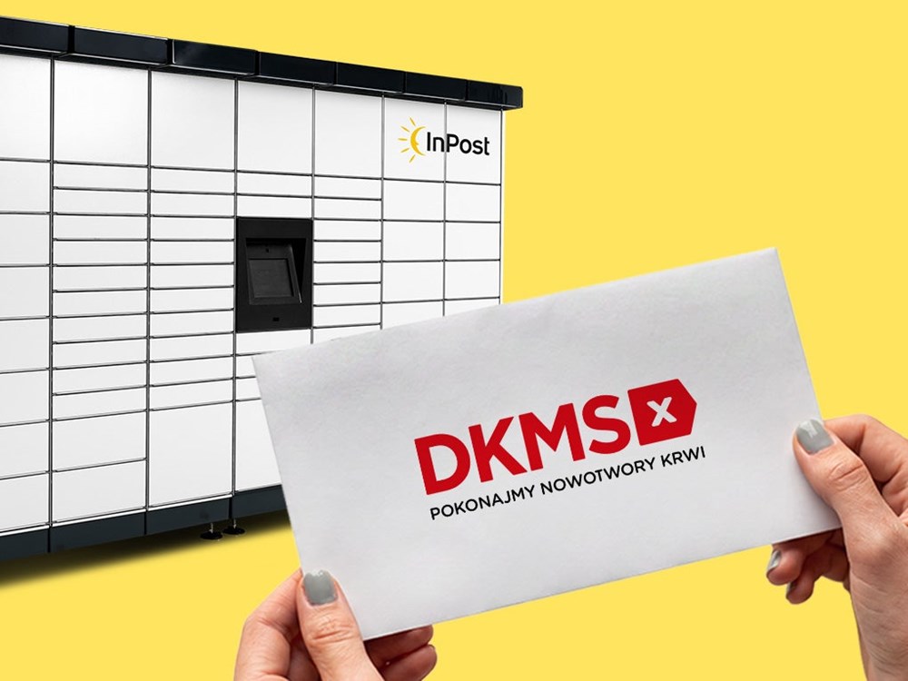 InPost umożliwia potencjalnym dawcom szpiku bezpłatne odesłanie pakietu rejestracyjnego