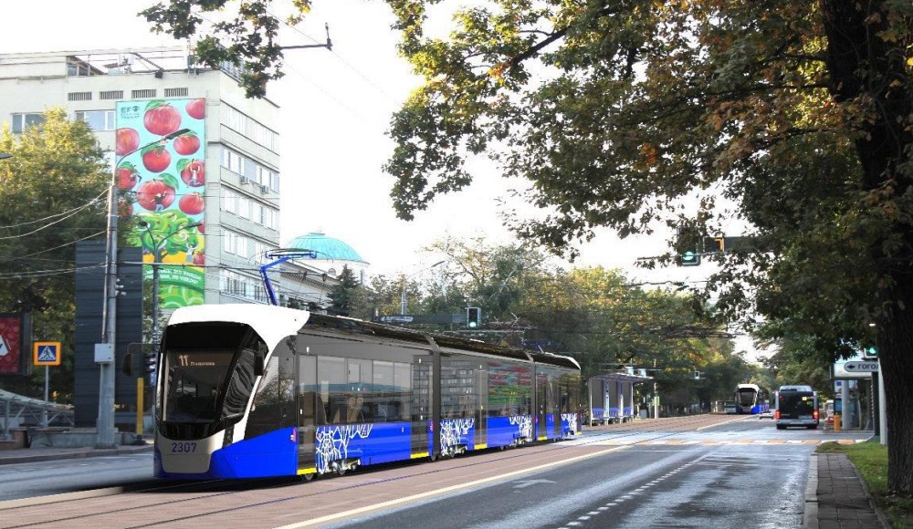 Ałmaty: Pierwsze szyny na budowie tramwaju