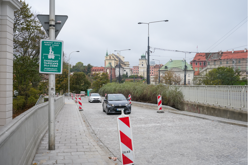 Warszawa otworzyła łącznicę między Wisłostradą i Mostem Śląsko-Dąbrowskim
