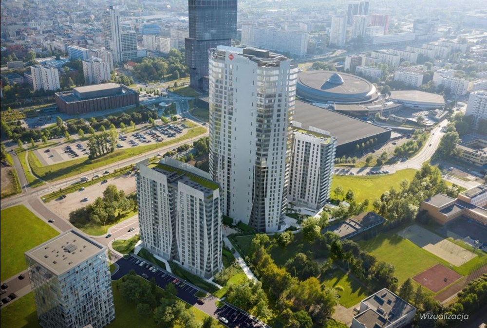 CEMEX dostarczył beton dla najwyższego budynku mieszkalnego na Śląsku