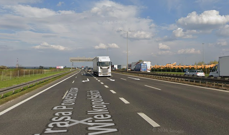 Będą utrudnienia na autostradowej obwodnicy Poznania