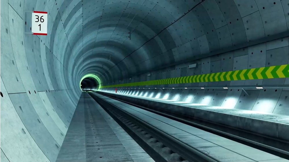 Najdłuższy tunel w Europie dwa lata później i miliard euro drożej