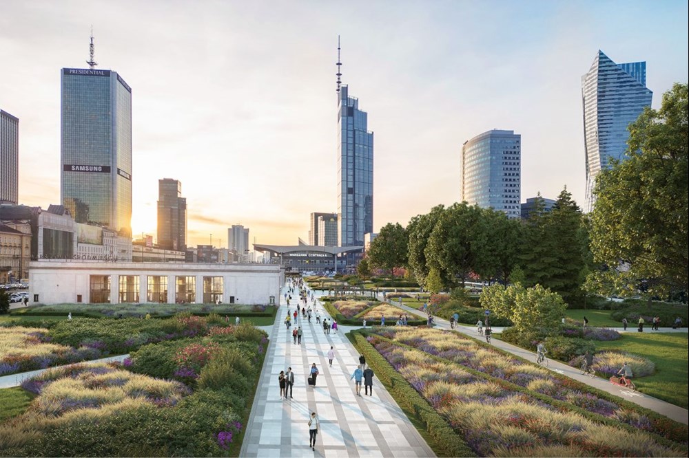 Warszawa. Aleja Centralna w nowej odsłonie