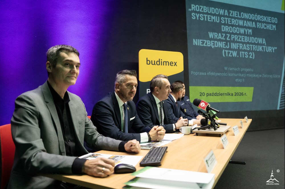 Budimex rozbuduje system sterowania ruchem drogowym w Zielonej Górze