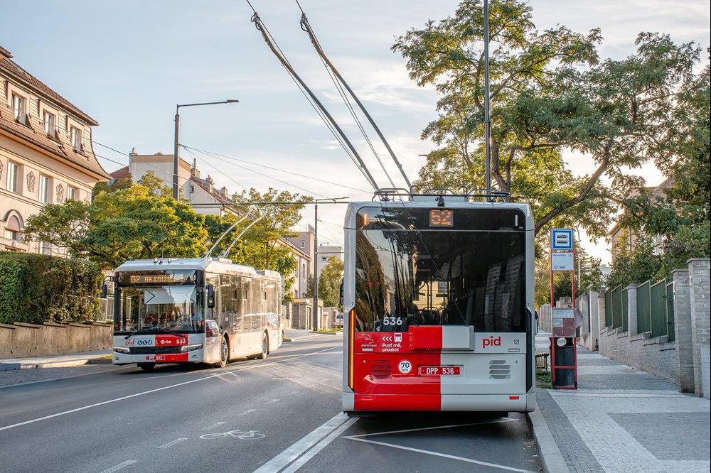 Praga planuje zakup do 140 trolejbusów bateryjnych