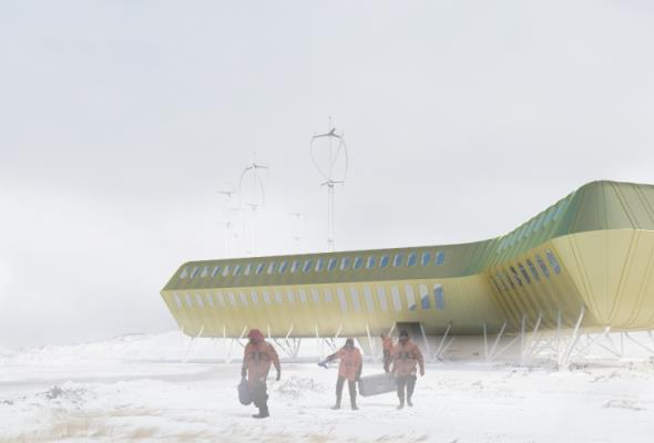 Antarktyda: Polska stacja badawcza będzie zasilana wiatrakami