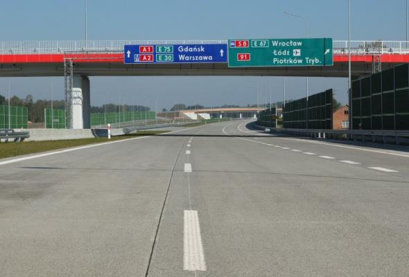 Łódzkie: Ruszył przetarg na ostatnie cztery odcinki autostrady A1 