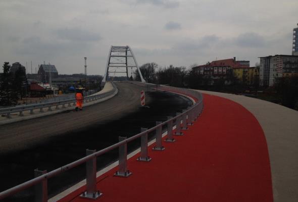 Kołobrzeg: W sobotę otwarcie mostu ułatwiającego dojazd do portu