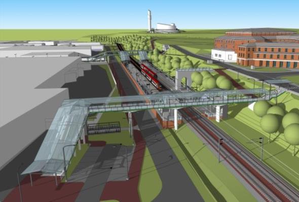 Będzie nowy przystanek kolejowy Kraków Sanktuarium