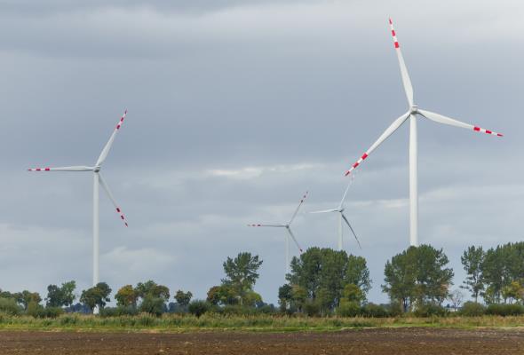 Wielkopolskie: Farma wiatrowa w Opalenicy otwarta